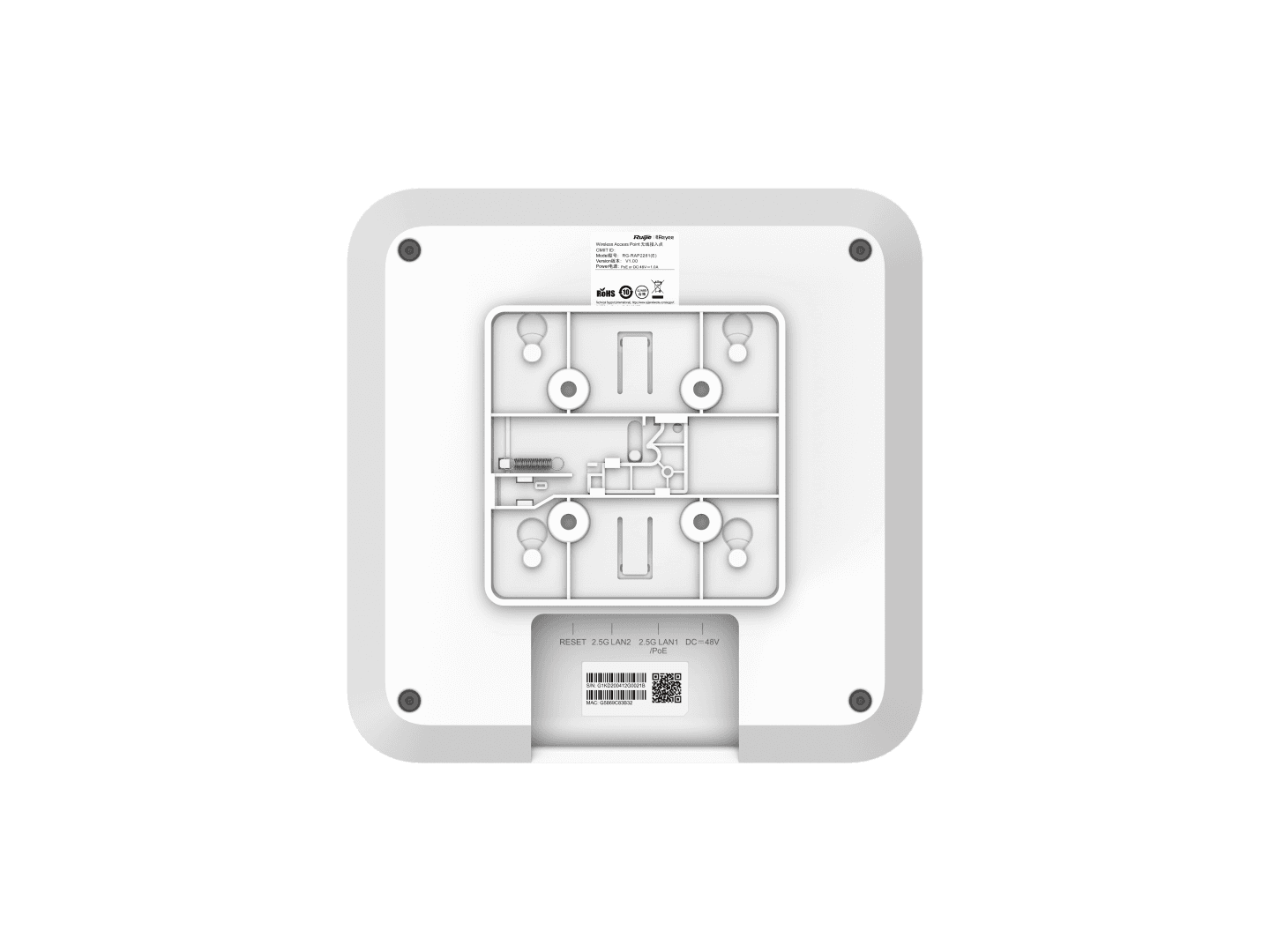 Acces Point Reyee, RG-RAP2260(H), Wi-Fi 6, AX60005.95Gbps "RG-RAP2260(H)" — miniatură