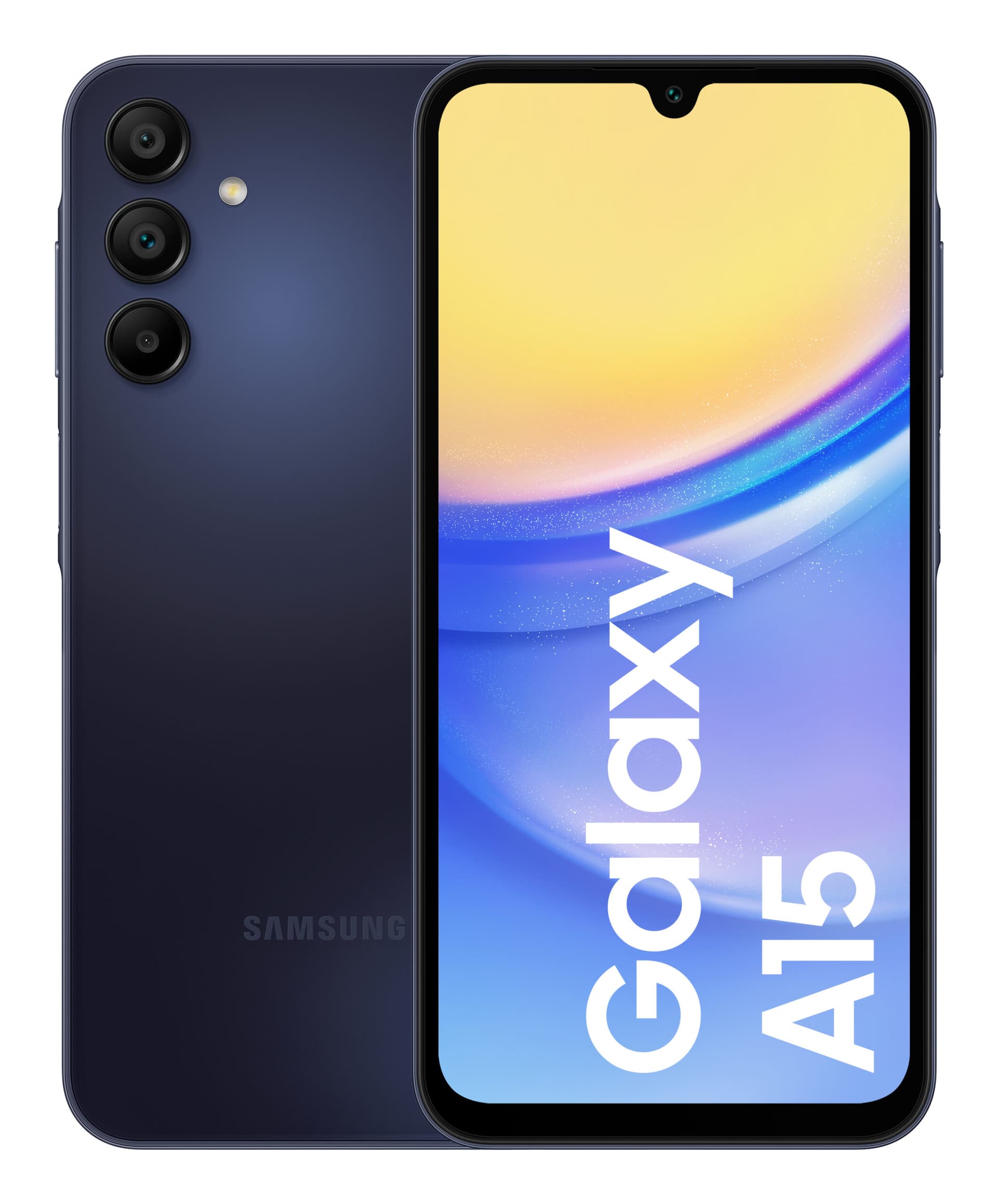 Smartphone Galaxy A15 256GB 8GB RAM Dual SIM Blue Black "SM-A155FZKIEUB"
