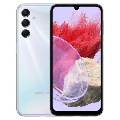 Smartphone Galaxy M34 128GB 6GB RAM 5G Dual SIM Silver "SM-M346BZSFXEO"