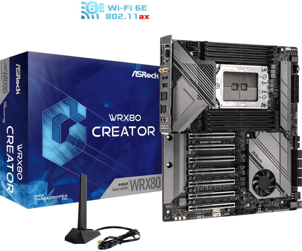MB AMD WRX80 SWRX8 EATX/WRX80 CREATOR R2.0 ASROCK "WRX80 CREATOR R2.0"