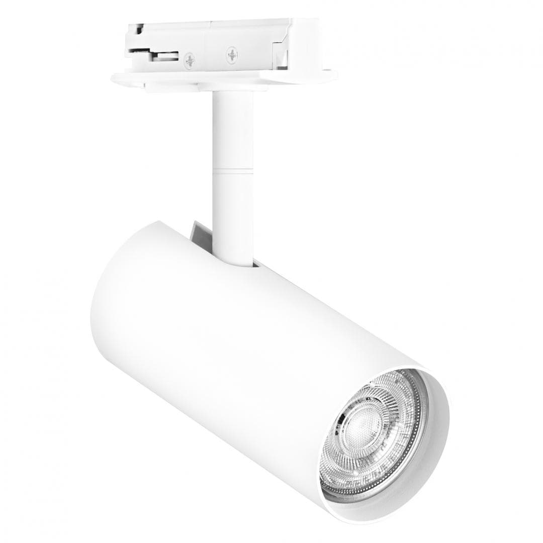 TRACKLIGHT SPOT CYLINDER WT GU10 LEDV "000004058075756588" — miniatură