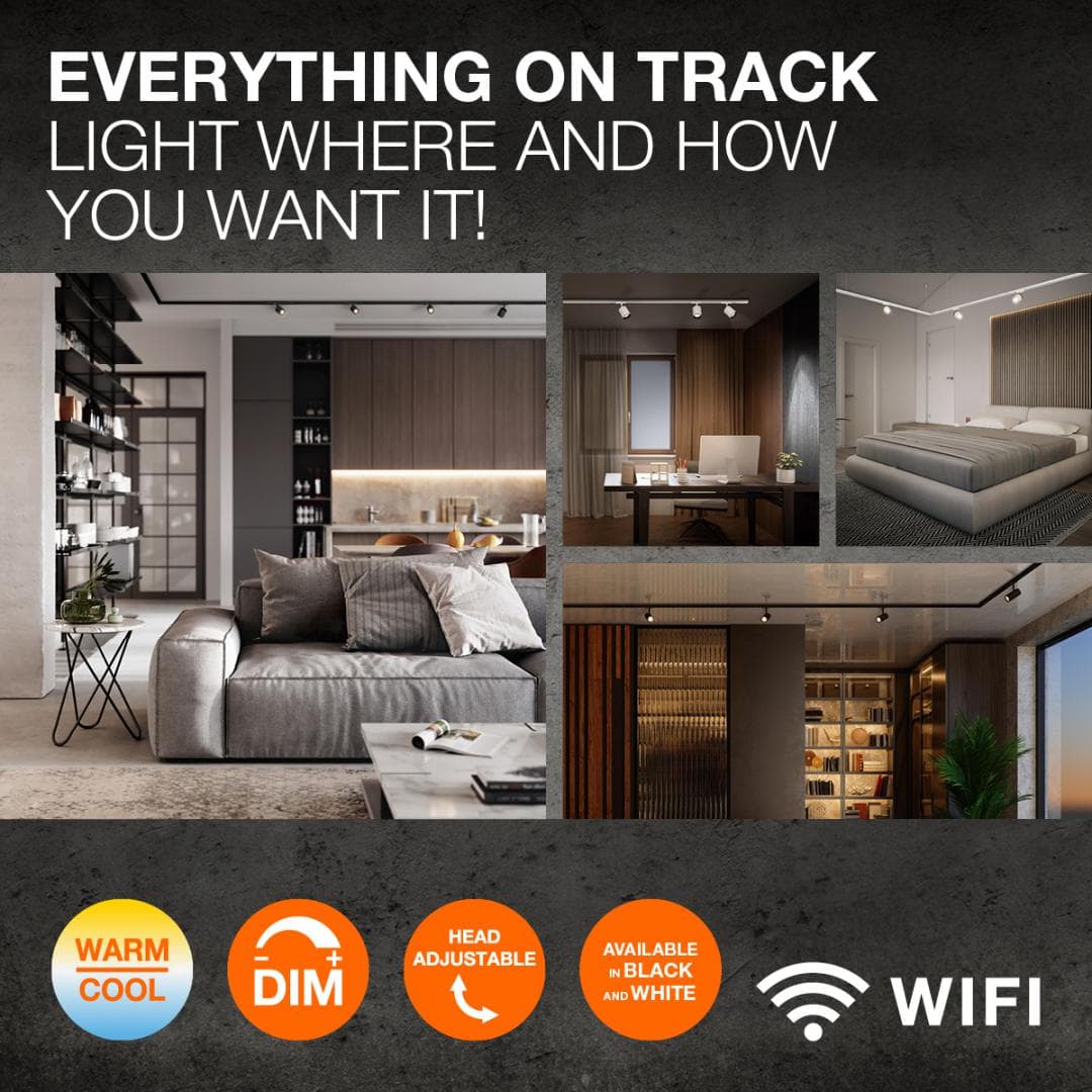 SMART WIFI TRACKL SPOT CIRCLE TW BKLEDV "000004058075759763" — miniatură