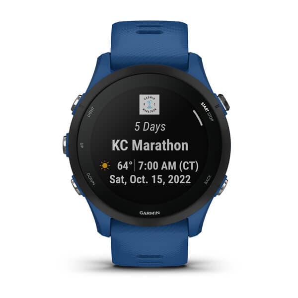 Smartwatch Forerunner 255 46mm 1.3" Tidal Blue "010-02641-11" — miniatură