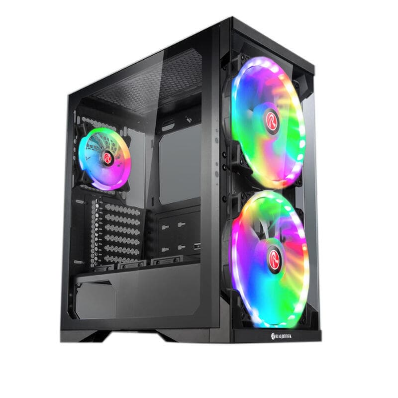 Carcasa Raijintek Silenos Pro A-RGB Midi-Tower - Neagra "0R20B00180"