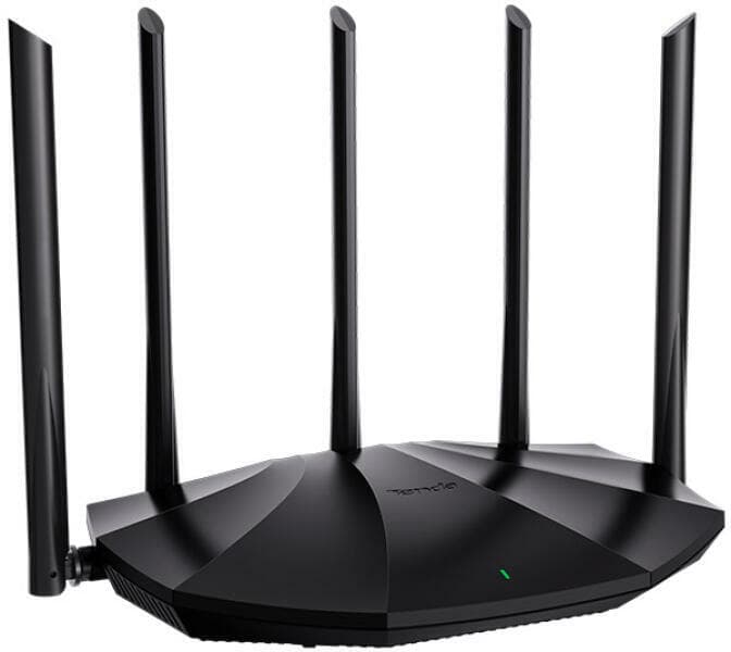 ROUTER Tenda wireless AX1500Mbps,1 x WAN Gigabit, 3 porturi LAN Gigabit, 2.4 GHz/5 GHz dual band, 4 antene externe, WI-FI 6 "RX2"