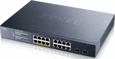 ZYXEL | XMG1915-18EP-EU0101F | XMG1915-18EP | Switch | Smart Managed | Layer 2 | POE+ | Rackmount|Porturi 16 2.5 Gbps POE+, 2 SFP+ | 180W |Nebula Flex Cloud "XMG1915-18EP-EU01"