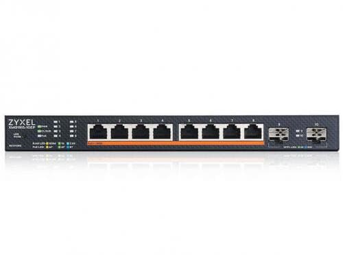 ZYXEL | XMG1915-10EP-EU0101F | XMG1915-10EP | Switch | Smart Managed | Layer 2 | POE+ | Porturi 8 2.5 Gbps POE+, 2 SFP+ | 130W |Nebula Flex Cloud "XMG1915-10EP-EU01"