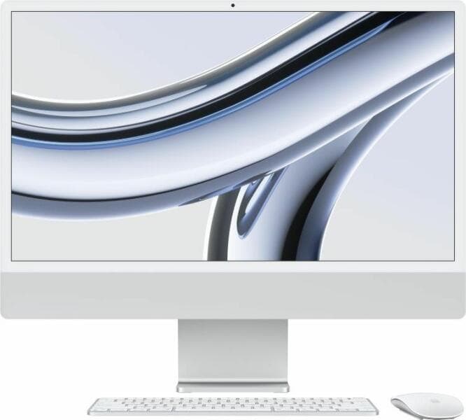 iMAC 24 M3 GPU 8 16GB 256GB INT silver "Z19500306"