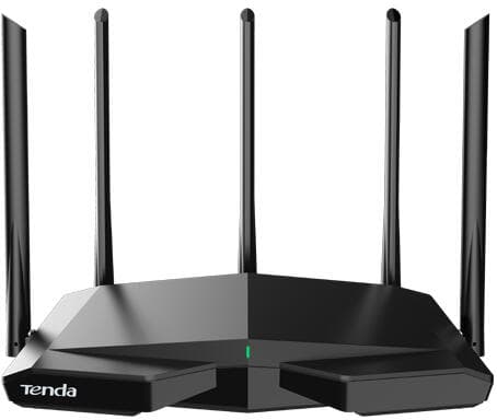 Tenda| RX27 PRO | Router wireless | 802.11ax | Wifi 6e | AX5700 | Porturi 1 WAN, 3 LAN Gigabit, USB | Antene 5 externe 6 dbi | CPU Quad Core 1.7 GHz | Gaming "RX27PRO"