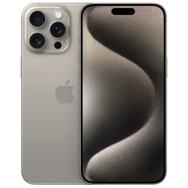Smartphone iPhone 15 Pro Max 256GB 8GB RAM 5G Natural Titanium "MU793"