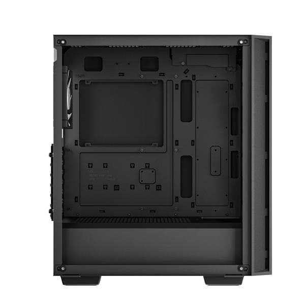 CARCASA DeepCool "MATREXX55",middle tower,gaming,fara sursa,suporta 8xfan, 4xfan inclus, USB 3.1 gen1x1, USB-C,audio+mic,7 sloturi expansiune,negru "R-MATREXX55-BCADA4-G-4" — miniatură