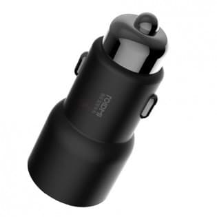 Incarcator Auto Roidmi 3s / Mojietu 2018 2XUSB, Fast Charge, Bluetooth 4.0 FM Streaming Audio HD Negru "1A081OVB" — miniatură