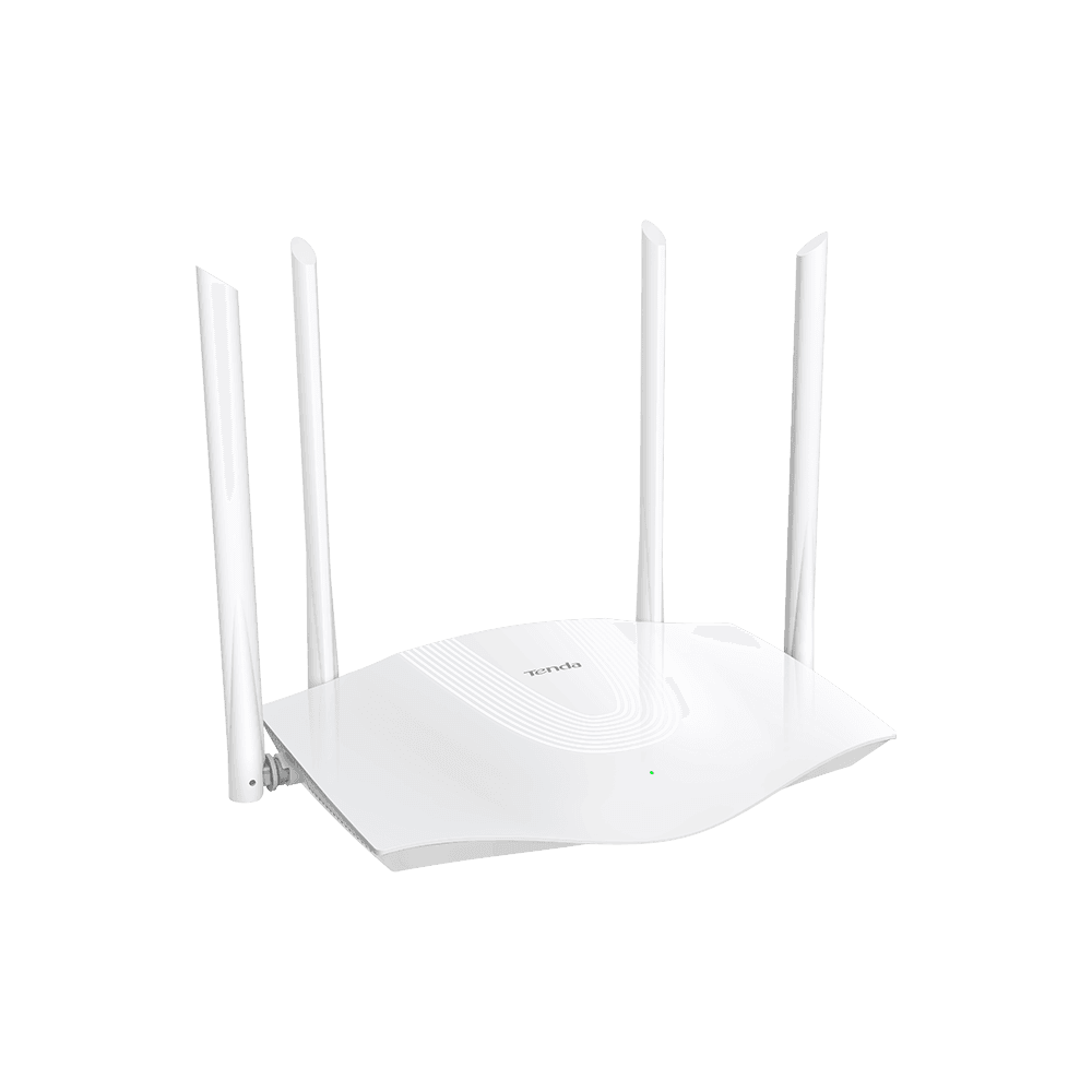 ROUTER Tenda wireless AX1800 Mbps, 1 x WAN Gigabit, 3 porturi LAN Gigabit, 2.4 GHz/5 GHz dual band, 4 antene externe, WI-FI 6 "TX3" — miniatură
