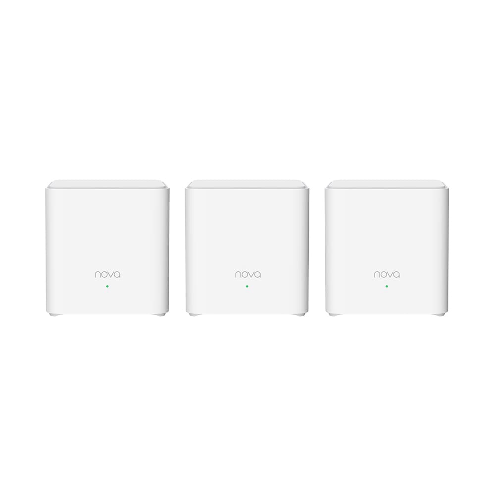 MESH Tenda, wireless, router AX1500, pt interior, 1500 Mbps, port LAN, WAN, 2.4 GHz | 5 GHz, antena interna x 2, standard 802.11ax,Wi-Fi 6 "MX3(3-pack)"
