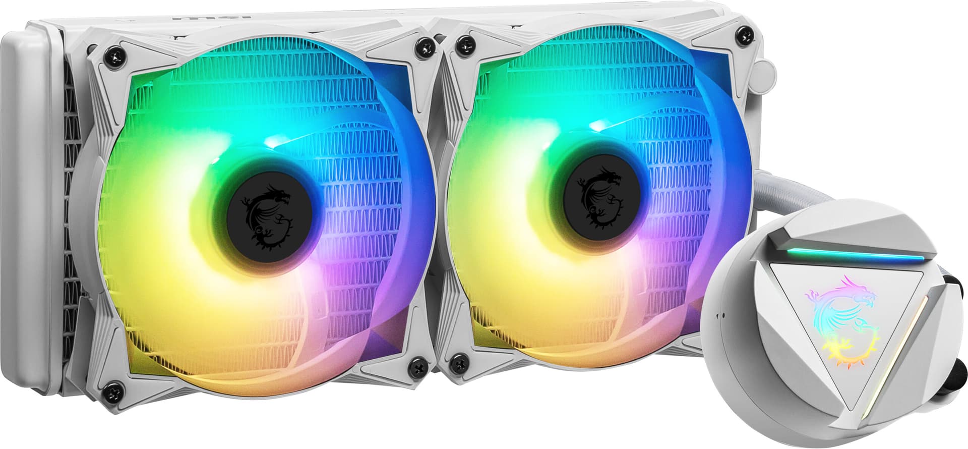 Cooler Procesor MAG CORELIQUID 240R V2 WHITE, compatibil Intel/AMD "306-7ZW1B50-813" — miniatură