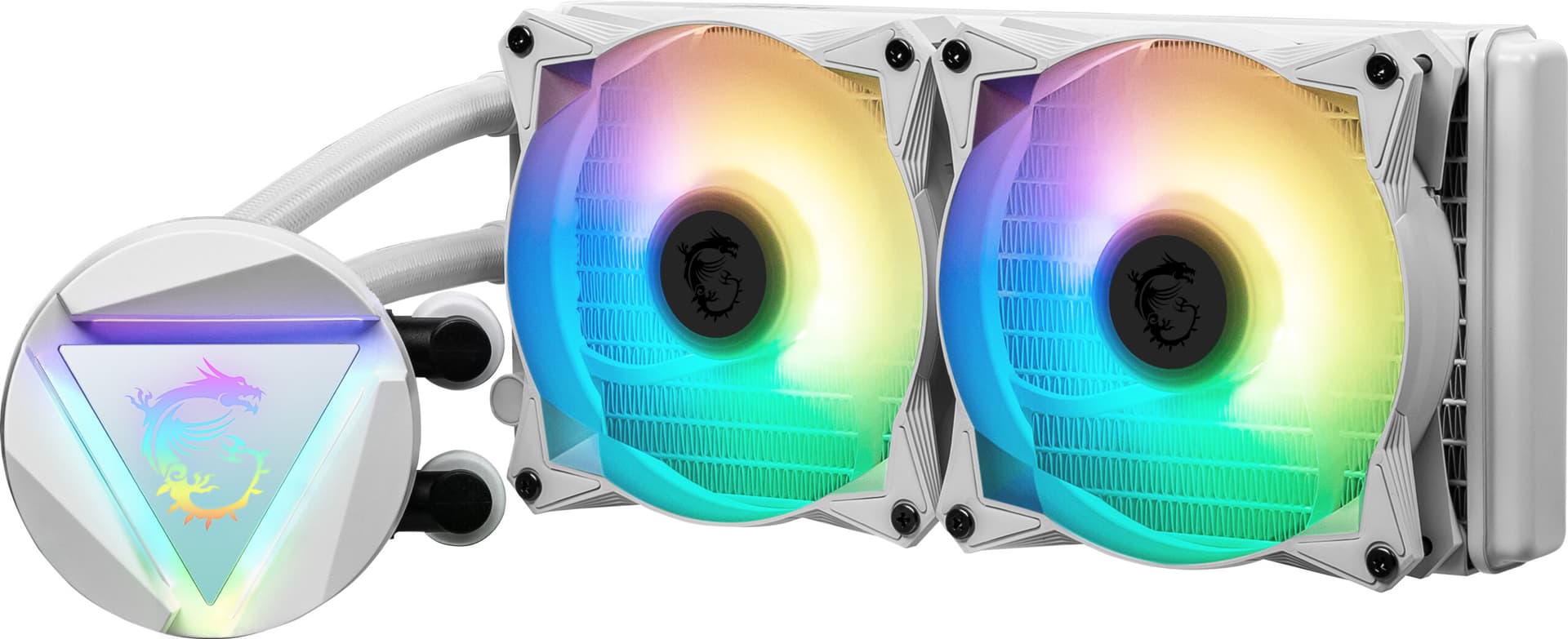 Cooler Procesor MAG CORELIQUID 240R V2 WHITE, compatibil Intel/AMD "306-7ZW1B50-813" — miniatură