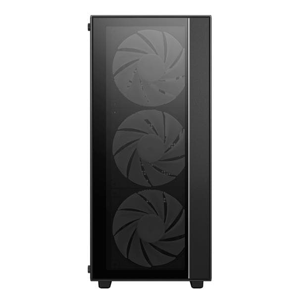 CARCASA DeepCool "MATREXX55",middle tower,gaming,fara sursa,suporta 8xfan, 4xfan inclus, USB 3.1 gen1x1, USB-C,audio+mic,7 sloturi expansiune,negru "R-MATREXX55-BCADA4-G-4" — miniatură