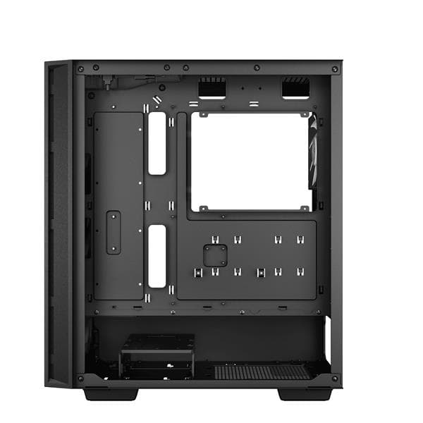 CARCASA DeepCool "MATREXX55",middle tower,gaming,fara sursa,suporta 8xfan, 4xfan inclus, USB 3.1 gen1x1, USB-C,audio+mic,7 sloturi expansiune,negru "R-MATREXX55-BCADA4-G-4" — miniatură