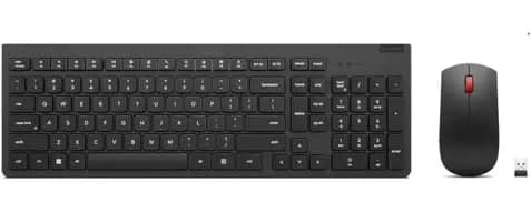 LENOVO Essential Wireless Combo Keyboard & Mouse Gen2 Black US Euro 103P "4X31N50746"