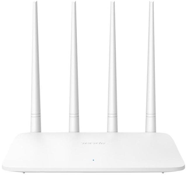 ROUTER Tenda wireless 300Mbps, 4 porturi 10/100Mbps, 2 x 2 MIMO, 4 x antene externe "F6" (include TV 0.8 lei)