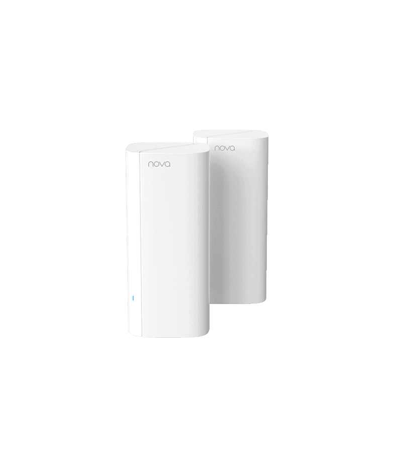Tenda EX12(2-PACK) Sistem Mesh;802.11ax AX3000 1 WAN,3 LAN 10/100 Mbit/s unitate primara,2 LAN unitatea nr 2 Antene 4 int,max 650mp,Quad Core 1,7GHz,256MB 4K,VR HD "EX12(2-PACK)"