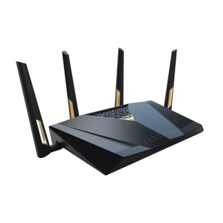ASUS RT-BE88U Dual-band WiFi 7 AiMesh Extendable Performance Router 4K-QAM MLO Dual 10G ports SFP+ Four 2.5G ports "90IG08V0-MO3N0V" — miniatură