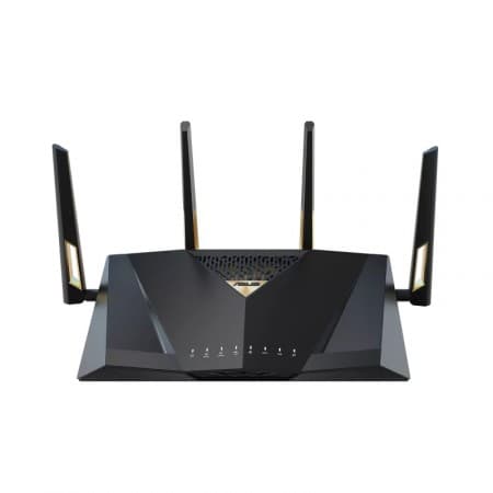 ASUS RT-BE88U Dual-band WiFi 7 AiMesh Extendable Performance Router 4K-QAM MLO Dual 10G ports SFP+ Four 2.5G ports "90IG08V0-MO3N0V" — miniatură