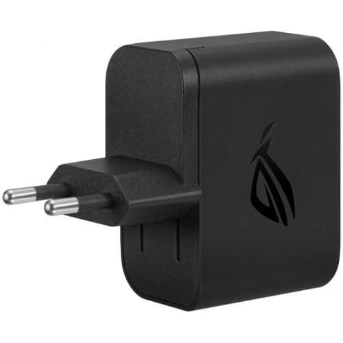 ASUS ROG Gaming Charger Dock AC65-03 HDMI 2.0 USB 2.0 USB Type C PD 3.0 Power 65W Cable 2m 1Y Black "90XB08FN-BPW00" — miniatură