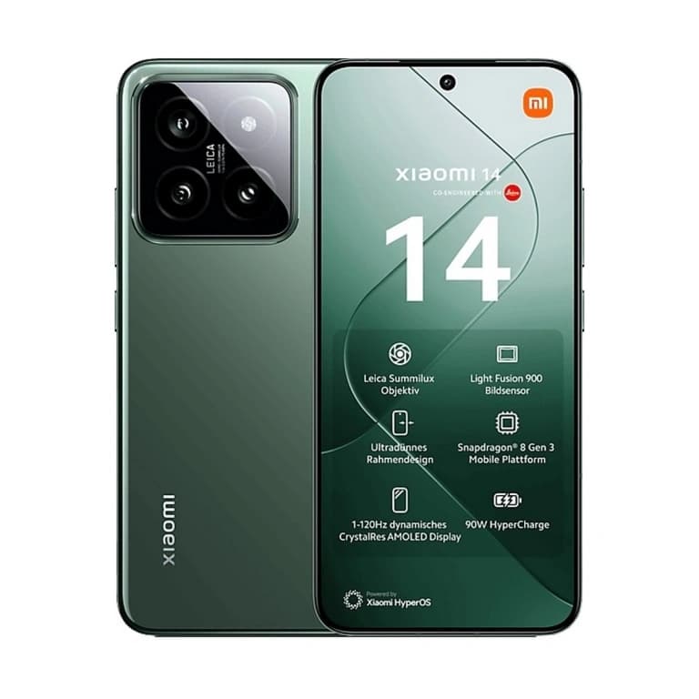 Smartphone 14 512GB 12GB RAM 5G Dual SIM Green "MZB0G1CEU"