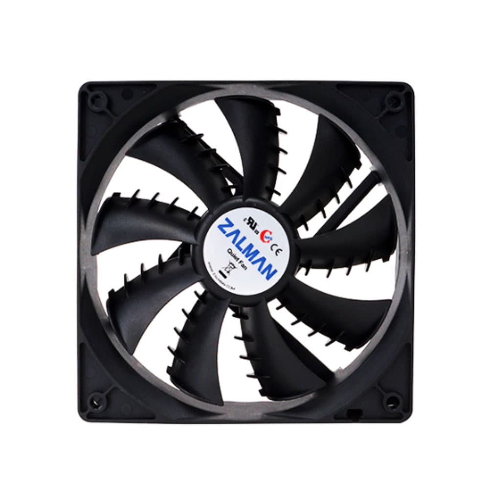 Ventilator Zalman "F2 Plus(SF)", 92mm, 1500 RPM, Long Life Bearing, negru, "ZM-F2 Plus(SF)"