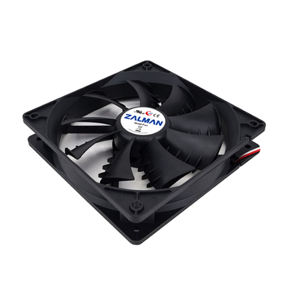Ventilator Zalman "F2 Plus(SF)", 92mm, 1500 RPM, Long Life Bearing, negru, "ZM-F2 Plus(SF)" — miniatură