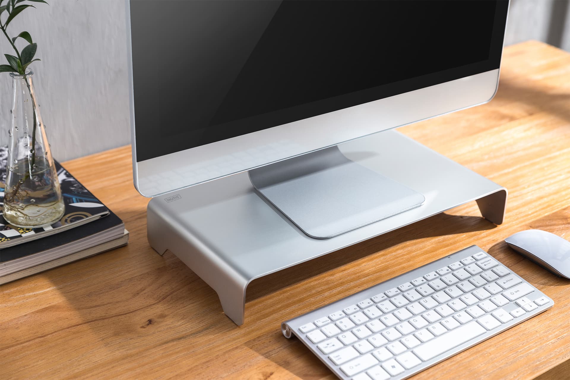 DIGITUS DA-90369 DIGITUS Aluminium Monitor Riser "DA-90369" — miniatură