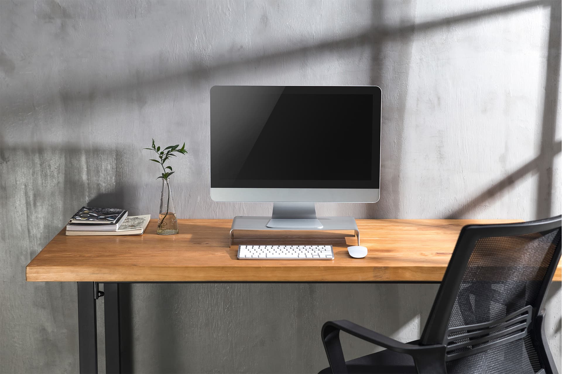 DIGITUS DA-90369 DIGITUS Aluminium Monitor Riser "DA-90369" — miniatură