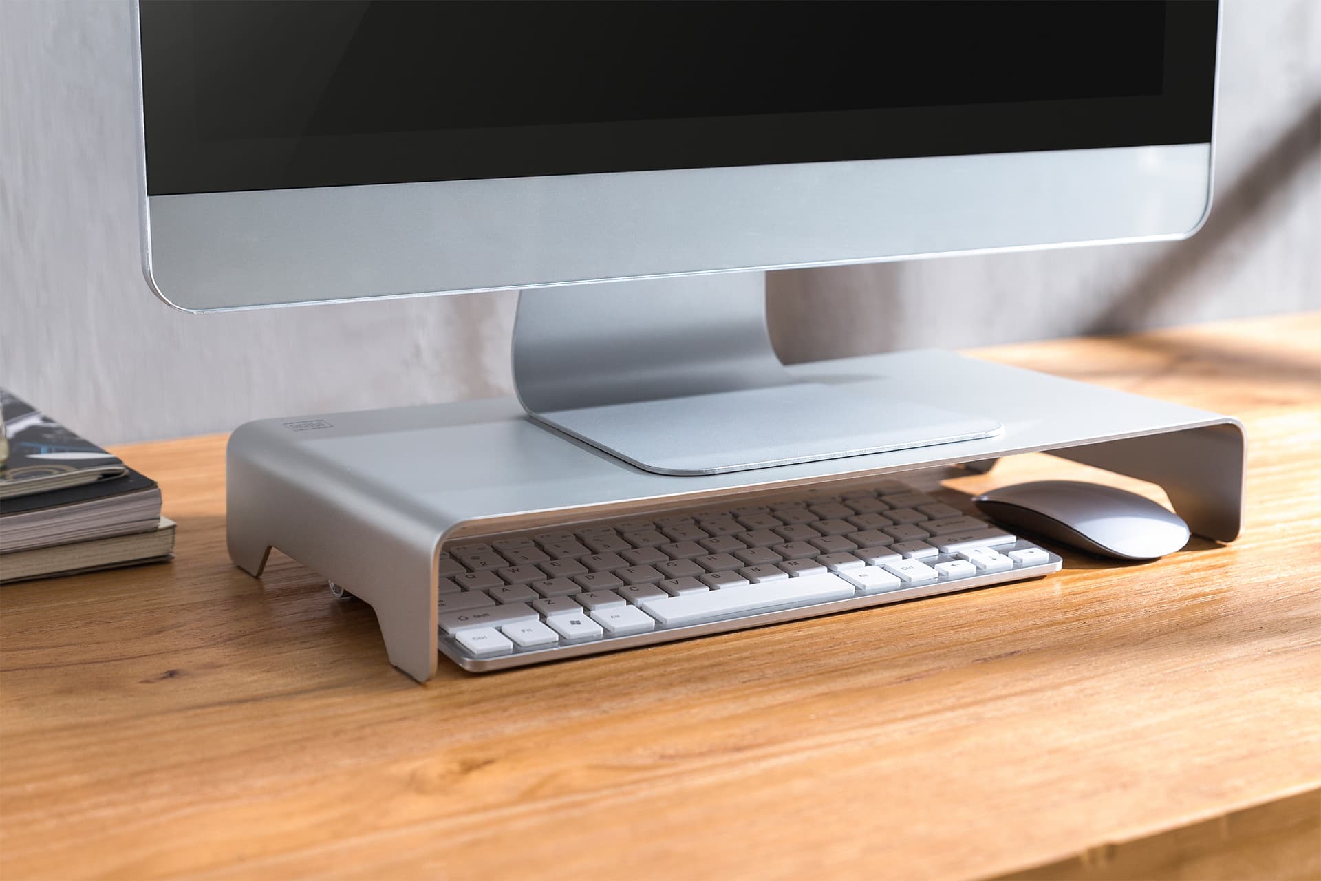 DIGITUS DA-90369 DIGITUS Aluminium Monitor Riser "DA-90369" — miniatură
