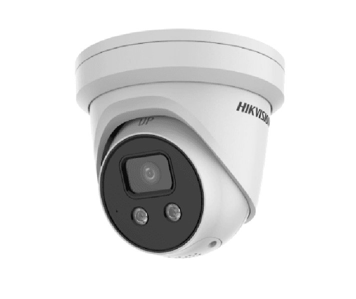 CAMERA IP TURRET 8MP 2.8MM IR30M BLACK "DS-2CD2386G2ISUS2B"