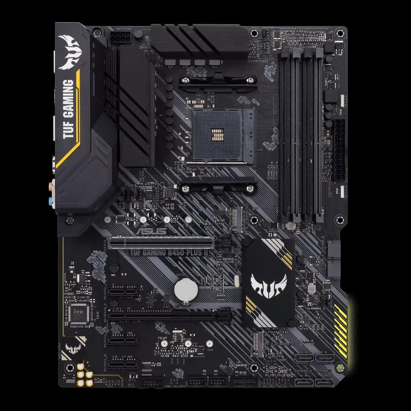 Placa de baza TUF GAMING B450-PLUS II, AMD B450, socket AM4, ATX "90MB1650-M0EAY0" — miniatură