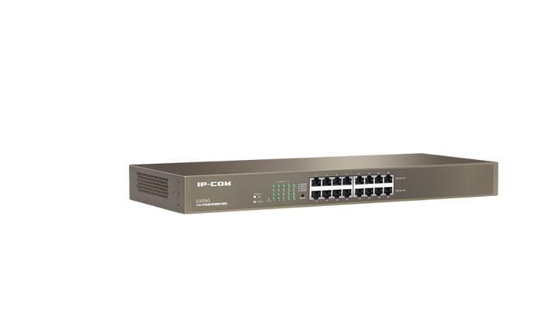 IP-COM 16-PORT GIGABIT ETHERNET SWITCH "G1016G" — miniatură