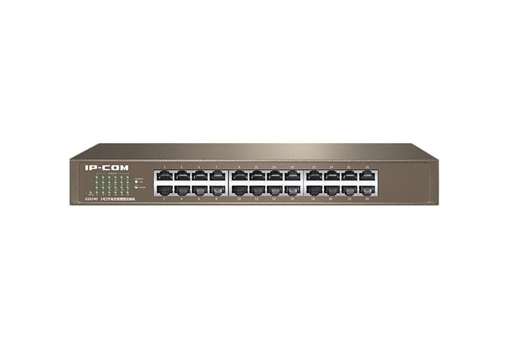 IP-COM 24-PORT GIGABIT ETHERNET SWITCH "G1024D"
