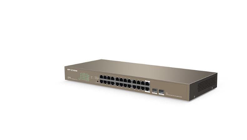 IP-COM 24-P 2SFP GIGABIT ETHERNET SWITCH "G1024F" — miniatură