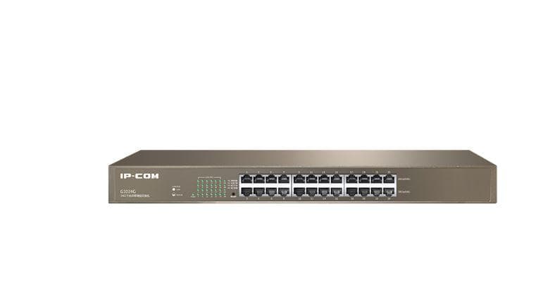 IP-COM 24-PORT GIGABIT ETHERNET SWITCH "G1024G" — miniatură