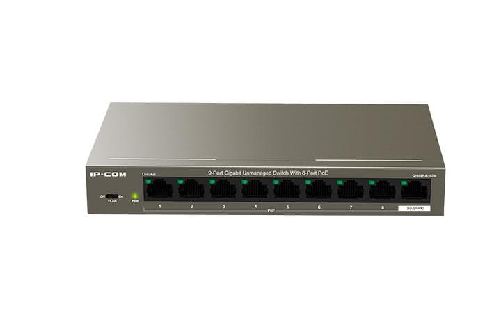 IP-COM 9-PORT PoE SWITCH G1109P-8-102W "G1109P-8-102W"