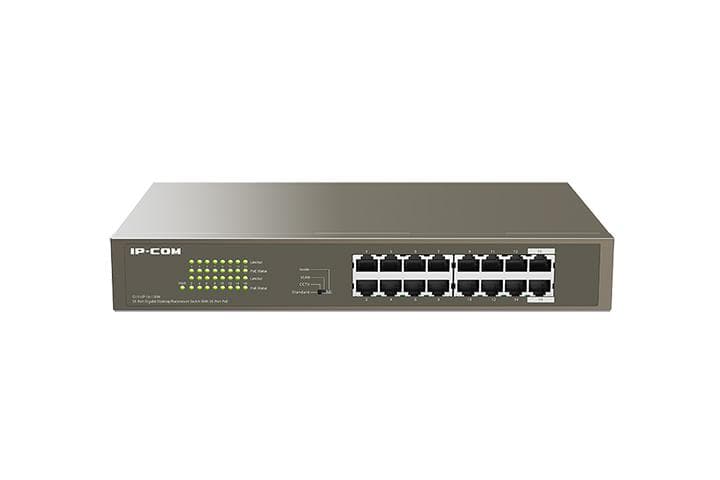 IP-COM 16-PORT GIGABIT SWITCH POE "G1116P-16-150W"