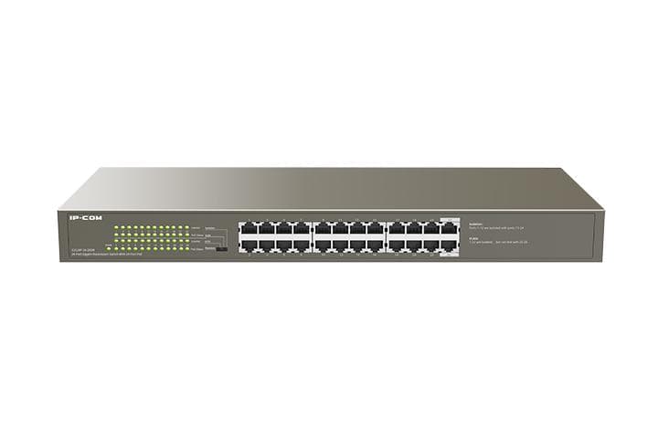IP-COM 24PORT GB ETHERNET SWITCH POE "G1124P-24-250W"
