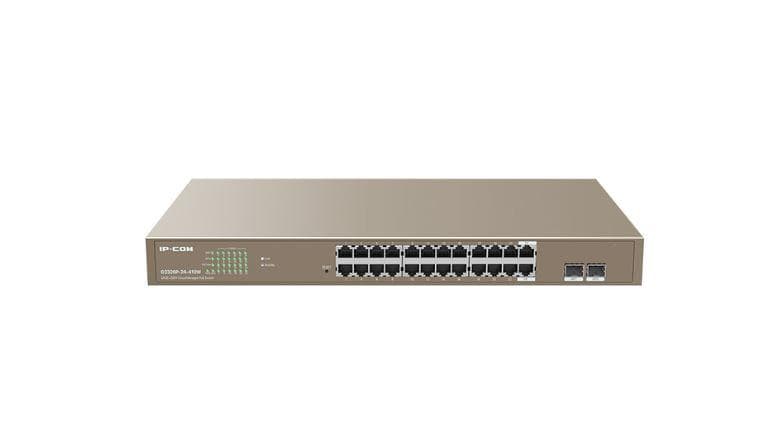 IP-COM 24PORT GIGABIT ETHERNET SW POE "G3326P-24-410W"
