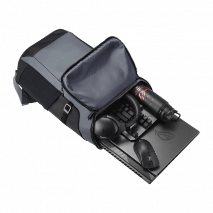 ROG 17Ranger Gaming Backpack - Cybertext "90XB06L0-BBP010" — miniatură