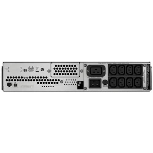 APC | SMC3000RMI2U | UPS | Line interactive | 3000 VA | 2100 W | Sinusoida pura | Rack | 2U | Nr iesiri 8 C13, 1 C19, 2 jumpers|Intrare C20|Serial, USB,Panou LCD "SMC3000RMI2U" — miniatură