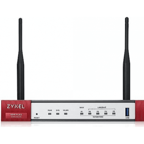 ZYXEL|USG Flex 50AX|UTM Firewall|1 WAN, 4 LAN/DMZ,1 WAN,1 USB 3.0,RJ45|320 Mbps SPI Firewall|90 Mbps VPN|5 SSL VPN; (Max 15 licente)|WLAN; management 8 useri "USGFLEX50AX-EU0101"
