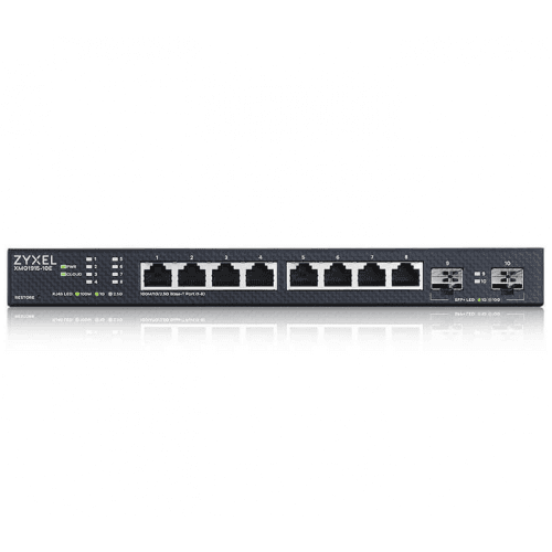 ZYXEL | XMG1915-10E-EU0101F | XMG1915-10E | Switch | Smart Managed | Layer 2 |&nbsp; Porturi 8 2.5 Gbps, 2 SFP+ | Nebula Flex Cloud "XMG1915-10E-EU01" — miniatură