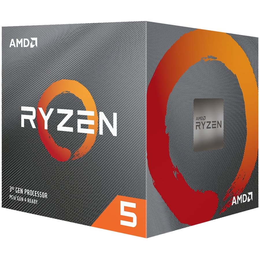 AMD CPU Desktop Ryzen 5 6C/6T 3500 (3.6/4.1 Boost GHz,16MB,65W,AM4) box "100-100000050BOX"