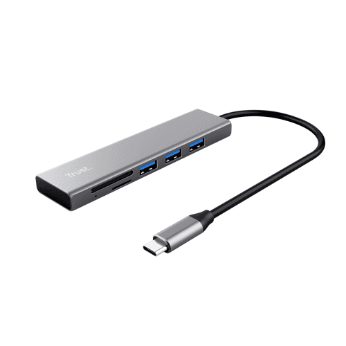 TRUST HALYX FAST USB-C HUB & CARD READER "24191"